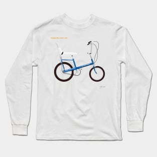 Raleigh Chopper Mk 1 Girlie Horizon Blue Long Sleeve T-Shirt